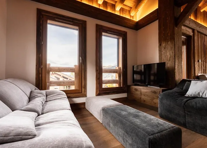 Dağ evi Orrana Au Coeur De Village Courchevel