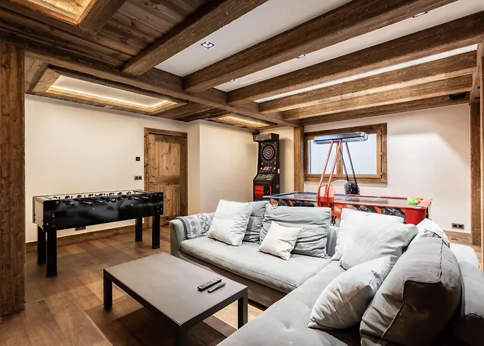 Dağ evi Orrana Au Coeur De Village Courchevel